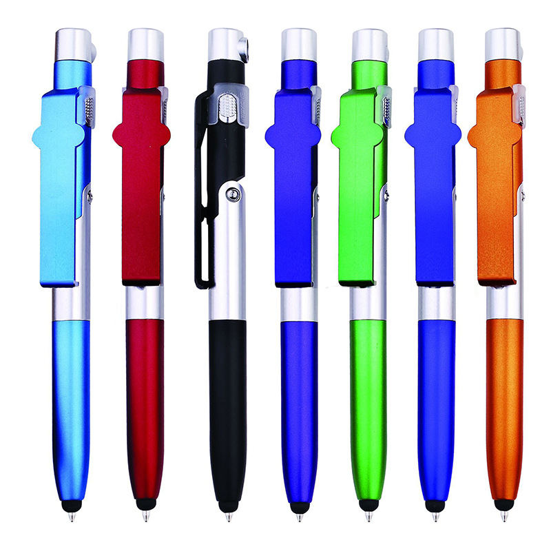 4 in 1 Stylus Pen With LED Light Phone Stand
