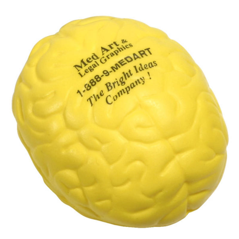 Brain Toy PU Squeeze Ball Hand Muscle Exercise Pressure Ball Stress Balls for Release Pressure