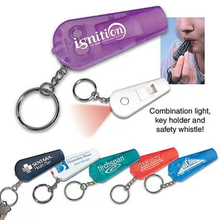 Whistle LED Key Chain