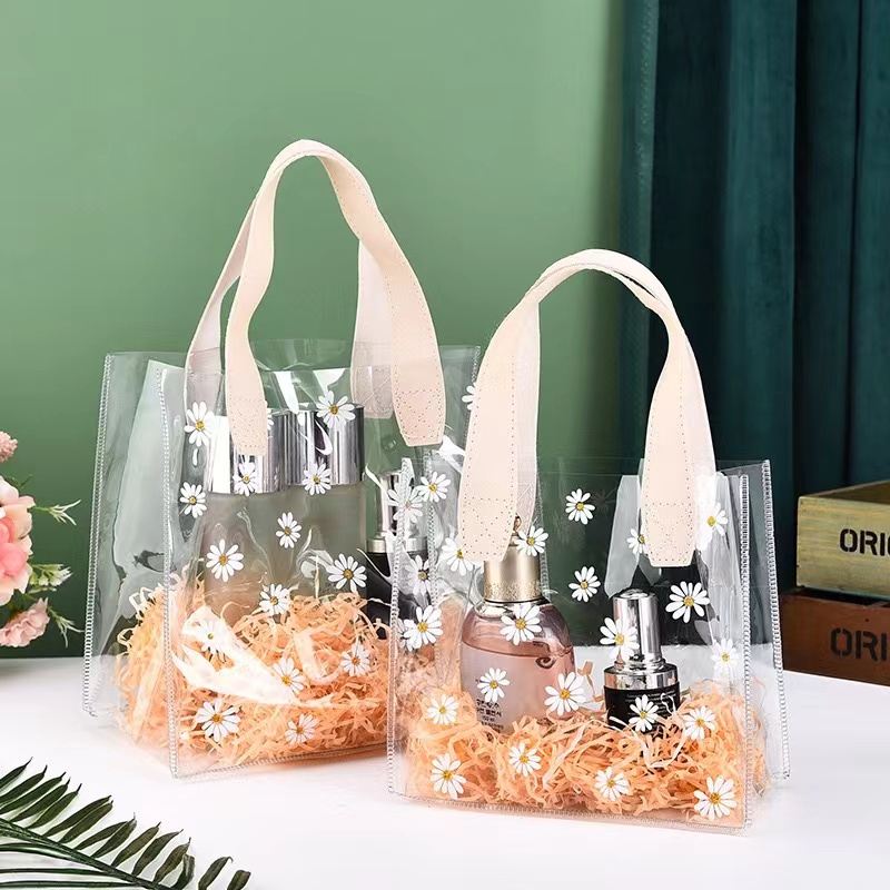 Custom Clear PVC Tote Bag