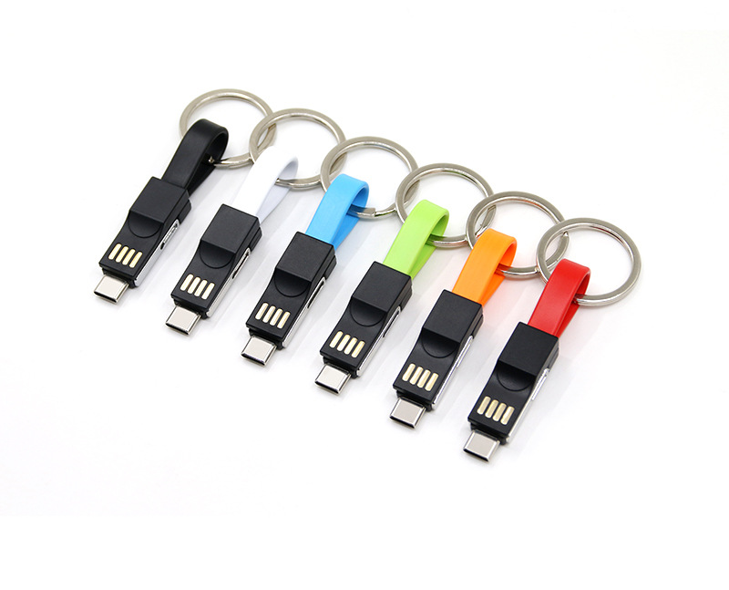 3-in-1 Keychain Data Cable