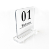 Acrylic Holder Table Card