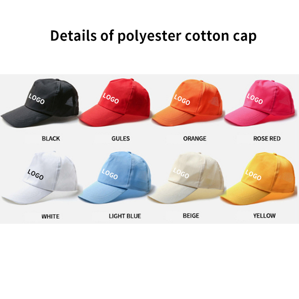 Customized Travel Hat Outdoor Activity Shade Baseball Cap