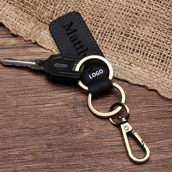 Cross-Border Similar PU Leather Keychain