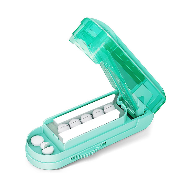 Multi-piece Clamshell Pill Cutter