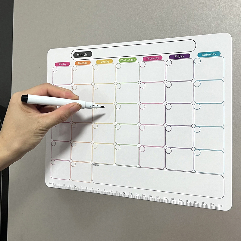 Refrigerator Magnet Planner