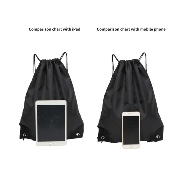 Men's And Women's Outdoor Large Capacity Drawstring Backpack Sports Storage Bag