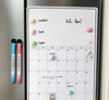 Fridge Pad Magnetic Monthly Weekly Daily Planner Whiteboard