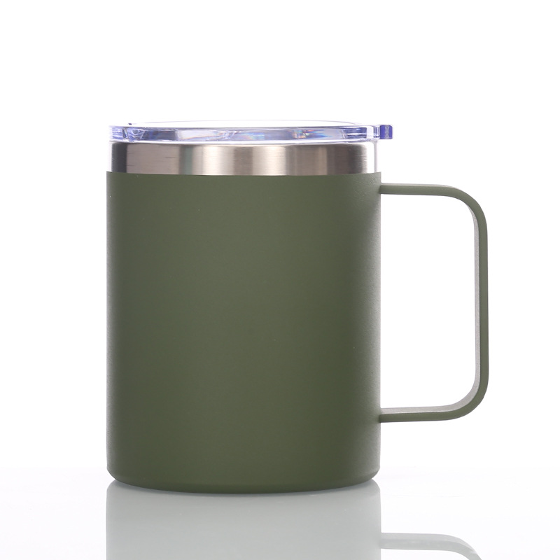 12oz Stainless Steel Insulated Vacuum Coffee Mug Cup
