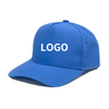 Quick Dry Perforated Mesh Baseball Caps Adjustable Snapback