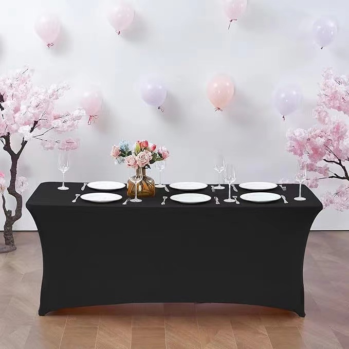 6 ft Full Color Stretch Fitted Table Covers