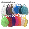 Cotton Mesh Grocery Tote Bag