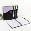 6.3" x 8.39" PP Cover Pocket A5 Coil Spiral Notebooks w/ Pen