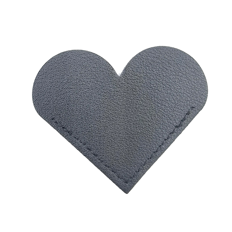 Heart Shaped Pu Leather Bookmark