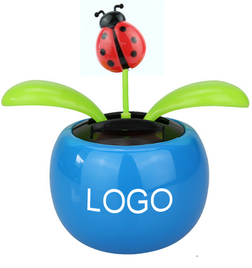 Novelty Toys Car Decor Solar Powered Dancing Flower