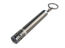 Stainless Steel LED Pocket Flashlight Torch