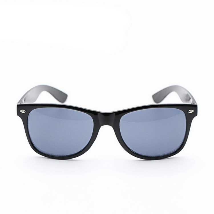 Customized Logo Printed Solid Color Sunglasses