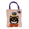 Halloween Favor Linen Jute Goodie Bag For Treat Or Trick