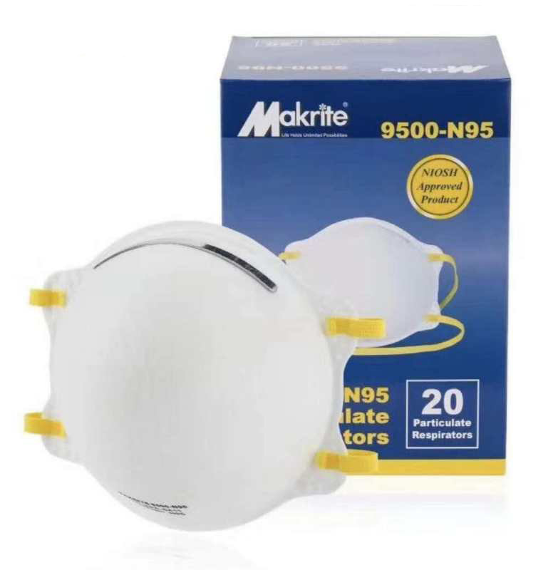 Makrite NIOSH N95 Cup-shaped Mask