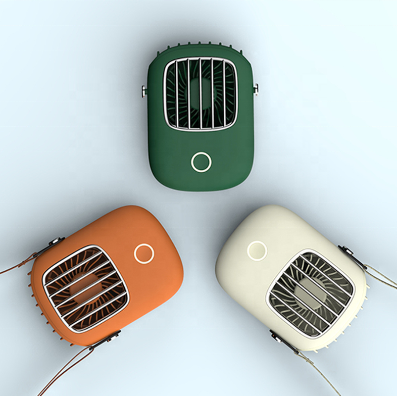 Portable Necklace Multi-Functional Rechargeable Mini Fan