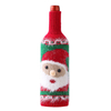 Christmas Wine Bottle Knitted Cover
