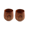 150ml Wooden Vintage Drinking Cups