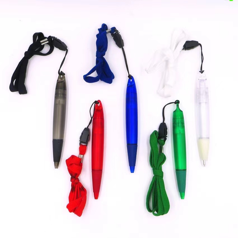 Ballpoint Pen With Lanyard