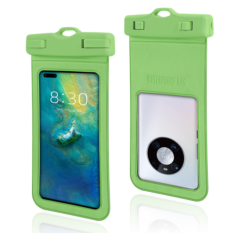 Universal Waterproof Phone Pouch, Waterproof Phone Case Compatible for Cellphone Up to 7.2", IPX8 Cellphone Dry Bag for Vacation
