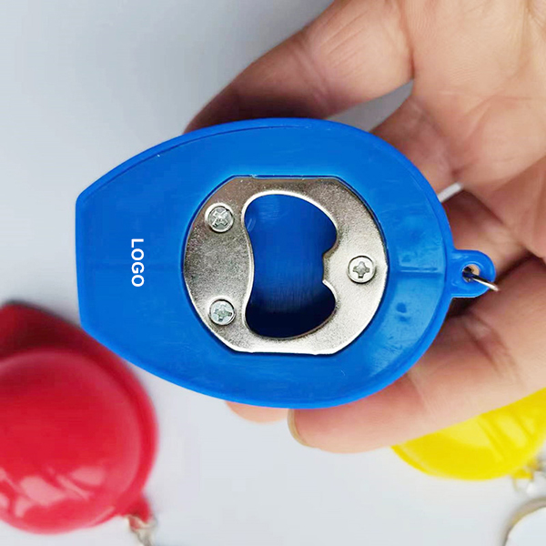 Hard Hat Safety Helmet Bottle Opener Keychain