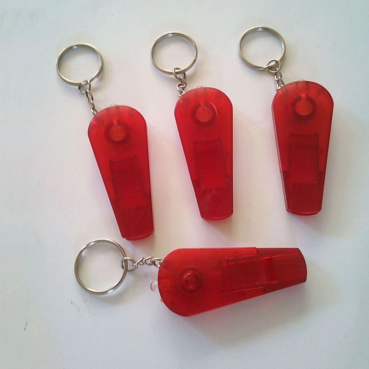 Whistle LED Key Chain