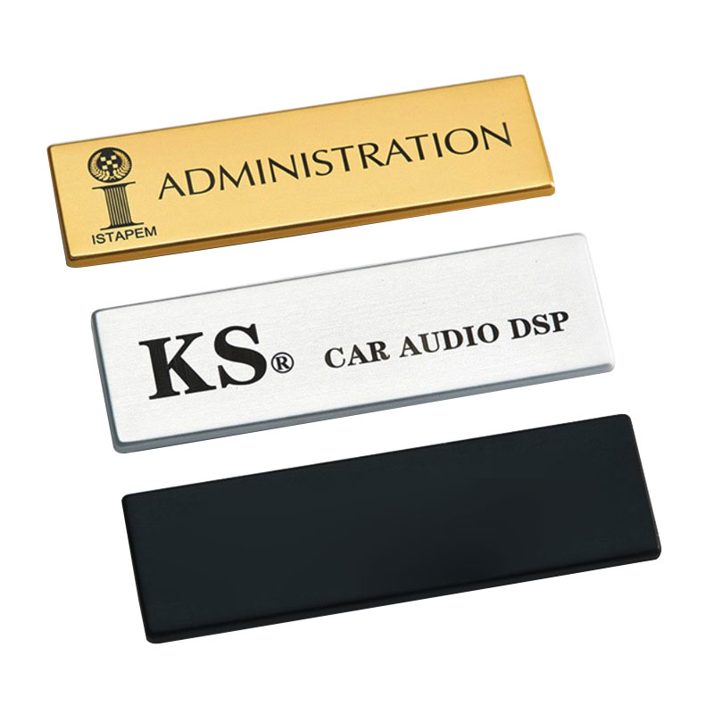 Metal Alumina Badge