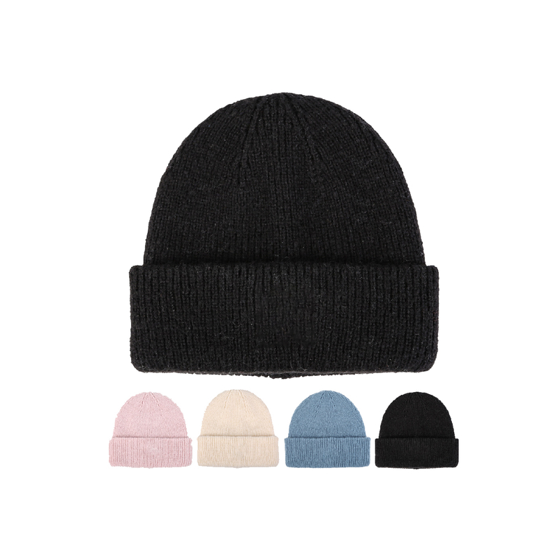 Winter Embroidered Logo Knitted Hat