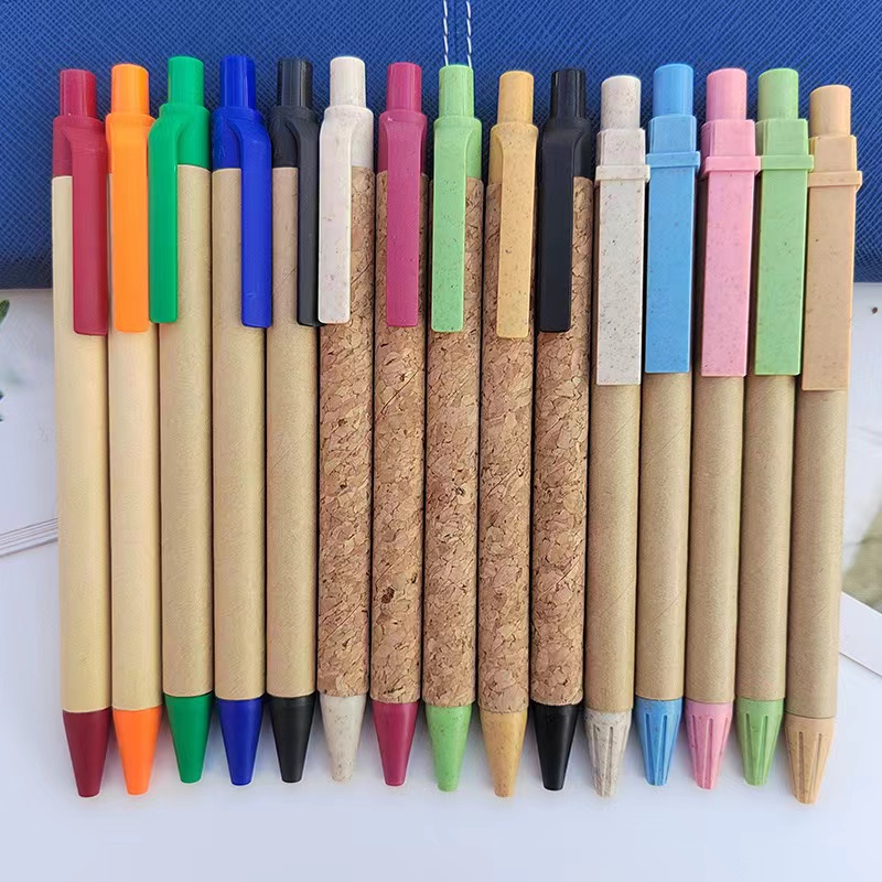 Kraft Paper Barrel Ballpoint Pen