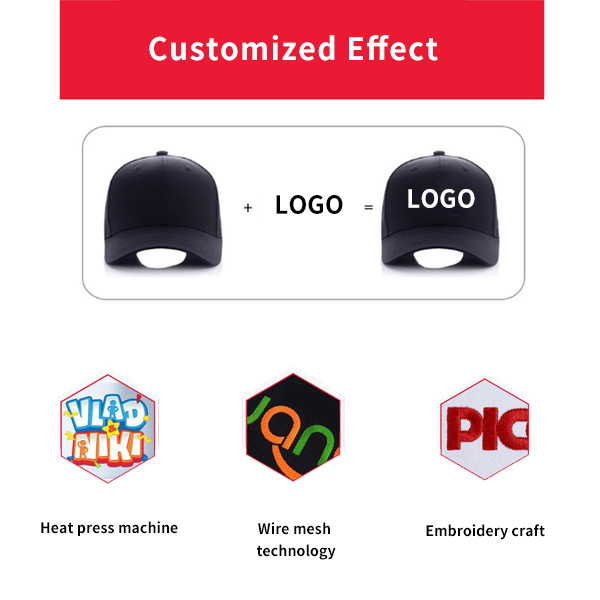 Customized Travel Hat Outdoor Activity Shade Baseball Cap