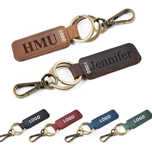 Cross-Border Similar PU Leather Keychain
