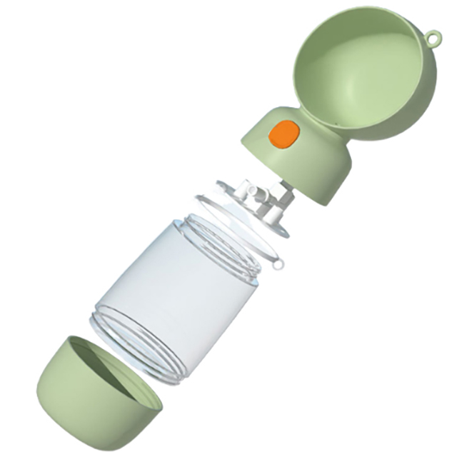 Two-in-one Pet Travel Cup For Drinking Water and Food Storage
