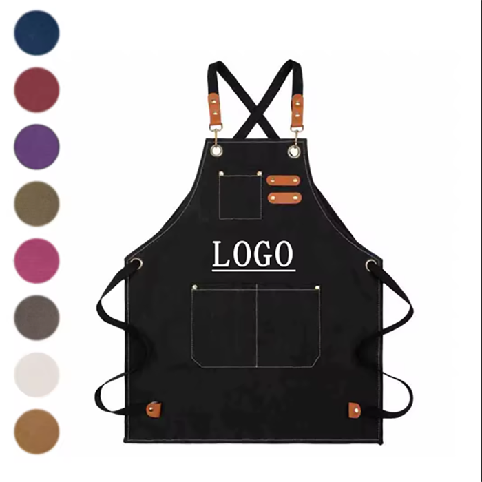 Waterproof And Oil-proof Canvas Cotton Work Apron