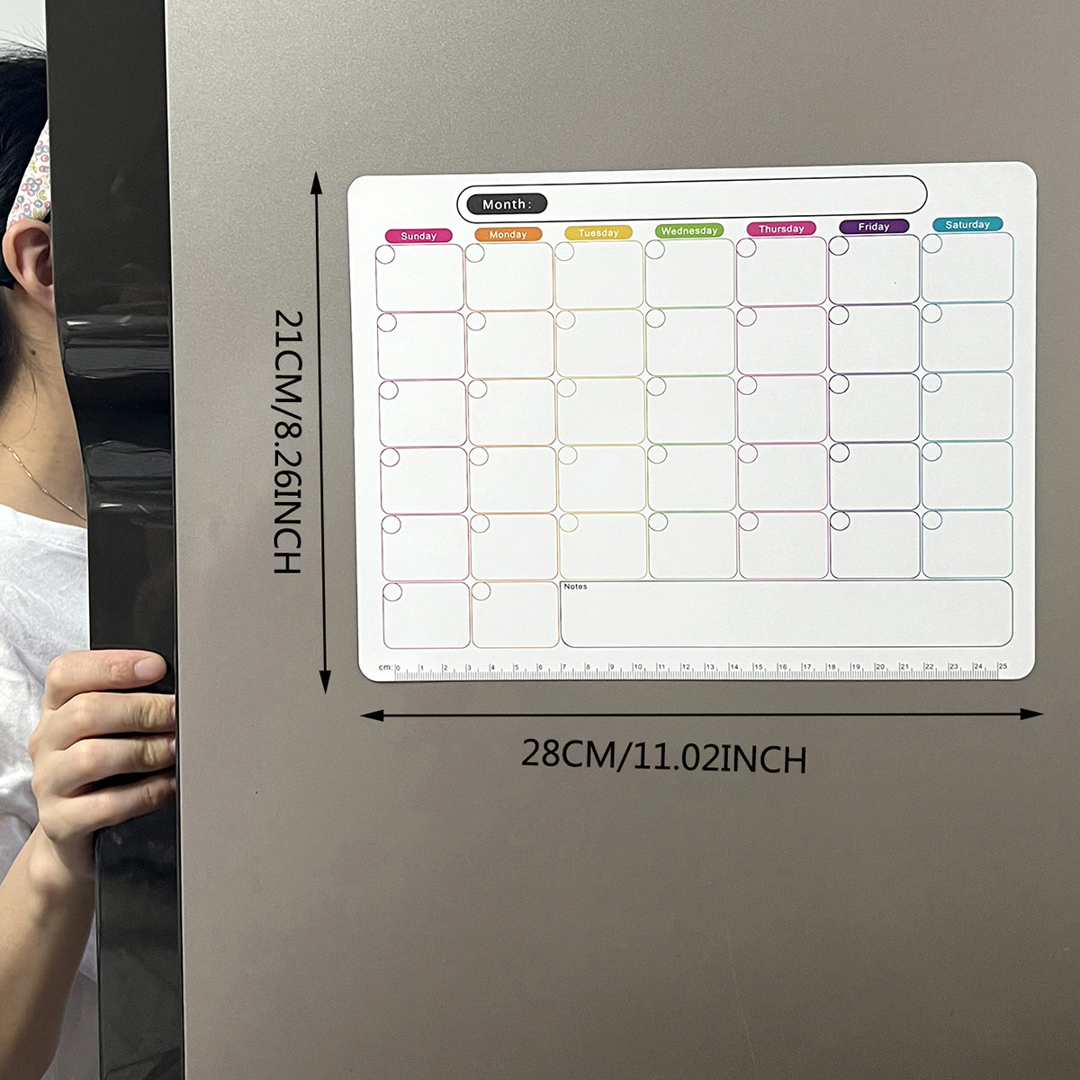 Refrigerator Magnet Planner