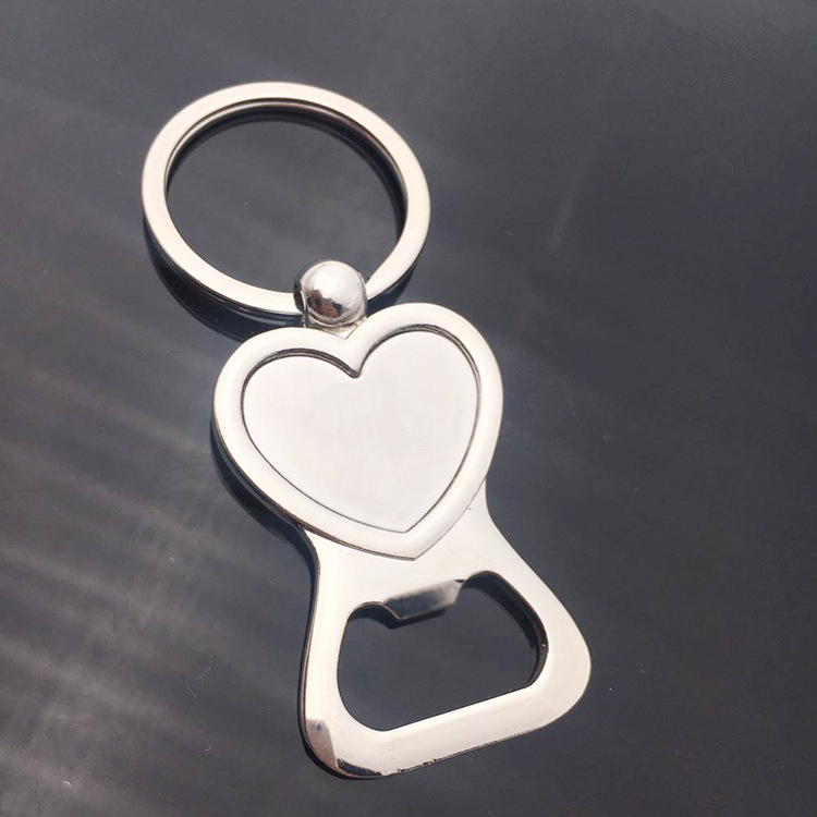 360 Degree Rotating House-Shaped Metal Keychain