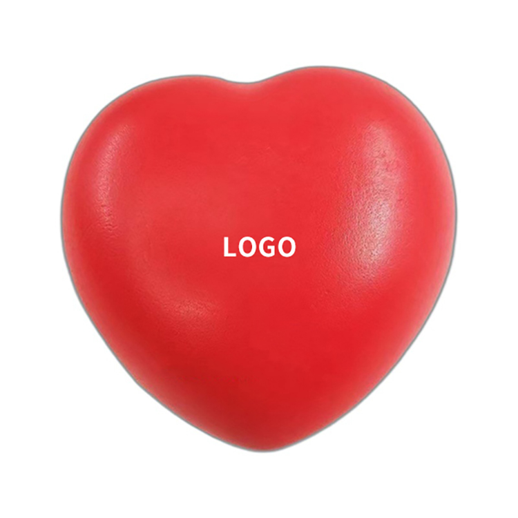 Custom Logo Heart Stress Relievers