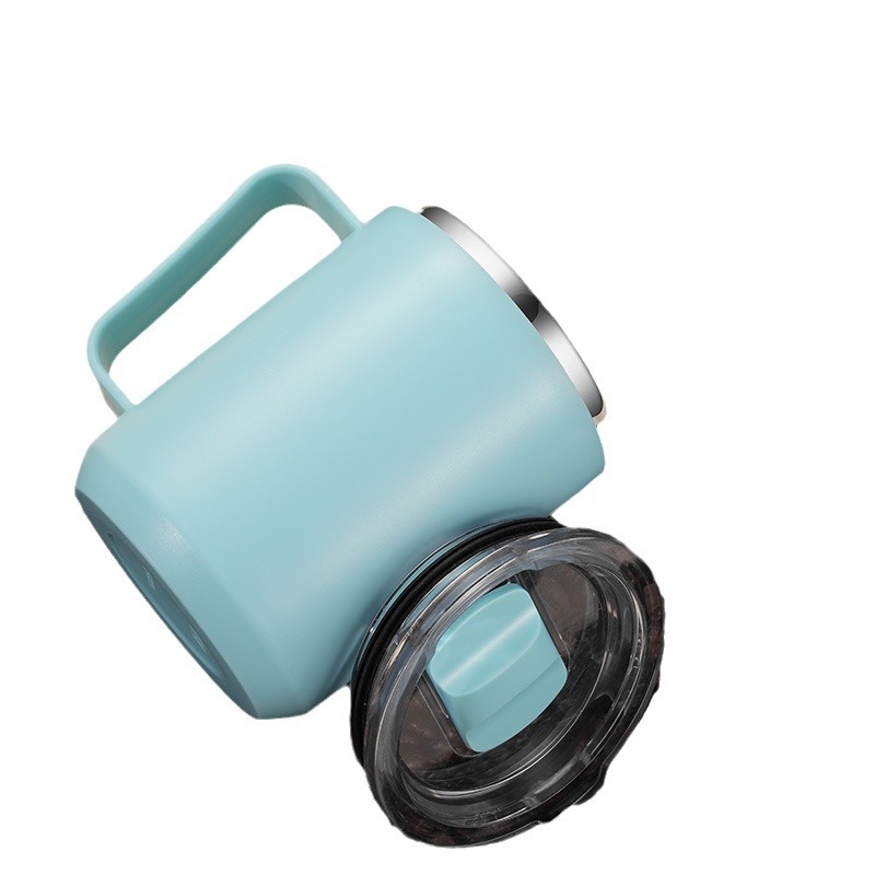 15oz Minimalist Stainless Steel Mug With Handle