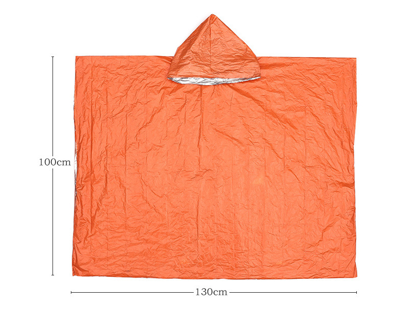 Camping Wilderness Emergency Raincoat