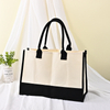 Jute Tote Bags Shopping Grocery Reusable Carry