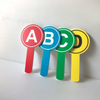 Custom Logo Handheld Diecut Auction Bid Paddles
