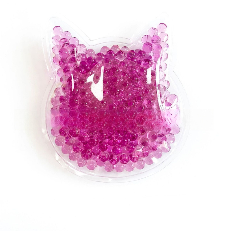 Cute Cat & Flower Gel Bead Ice Pack Reusable Hot Cold Pad