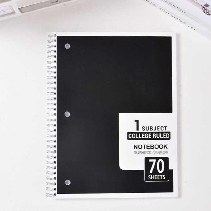 A4 Spiral Lined Notebooks Coil Bound Journal