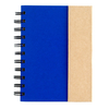 Spiral Notebook With Sticky Notes Flags And Paper Pen