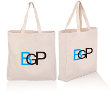 Custom Printed Canvas Cotton Tote Shopping Bag