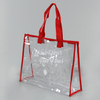 Plastic Buttons PVC Tote Bags