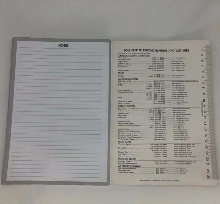 High Quality Leather Custom Notebook Set